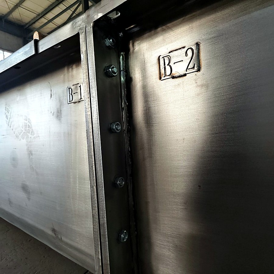 Custom stainless steel machine fabrication